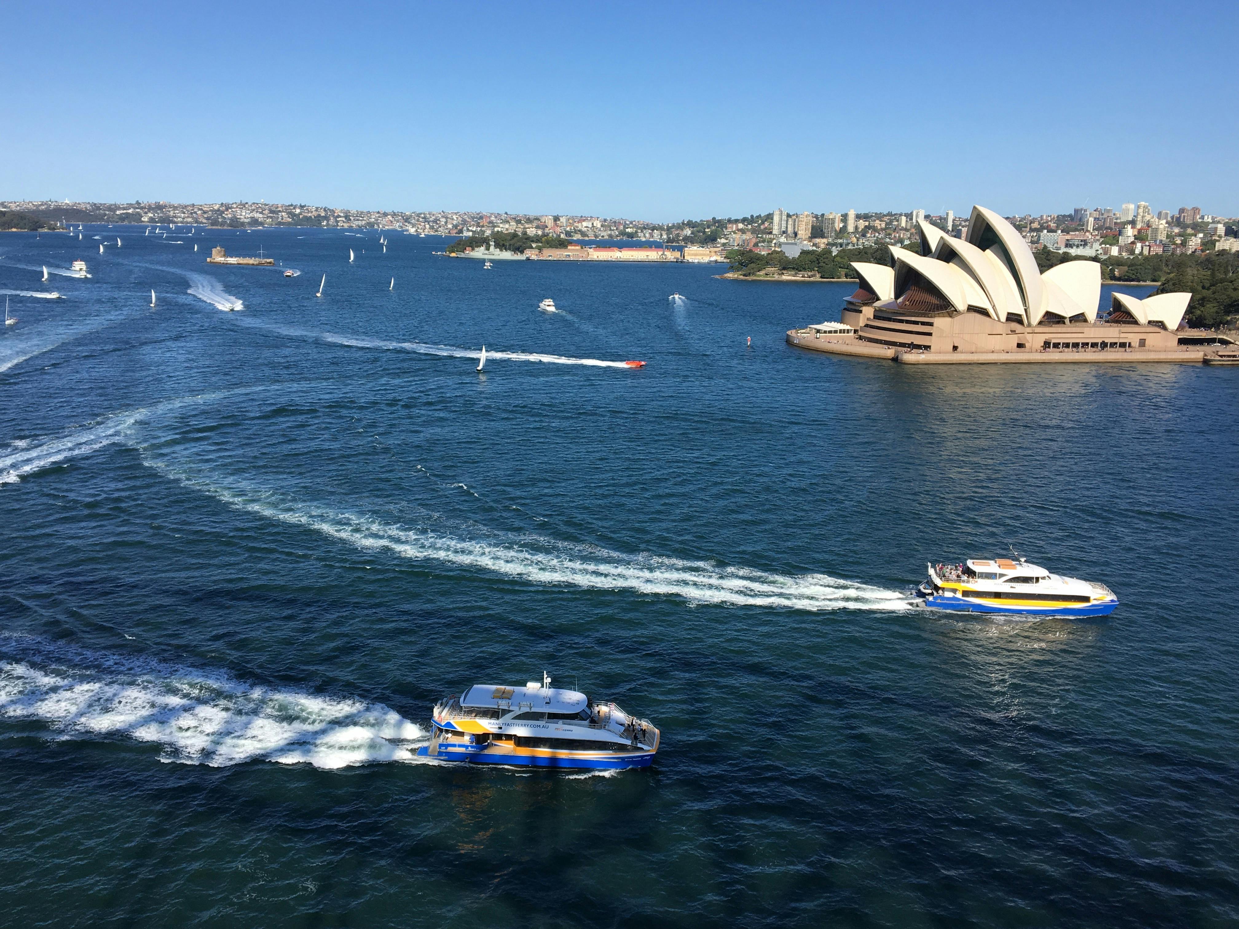 Ferrying Into Circular Quay
