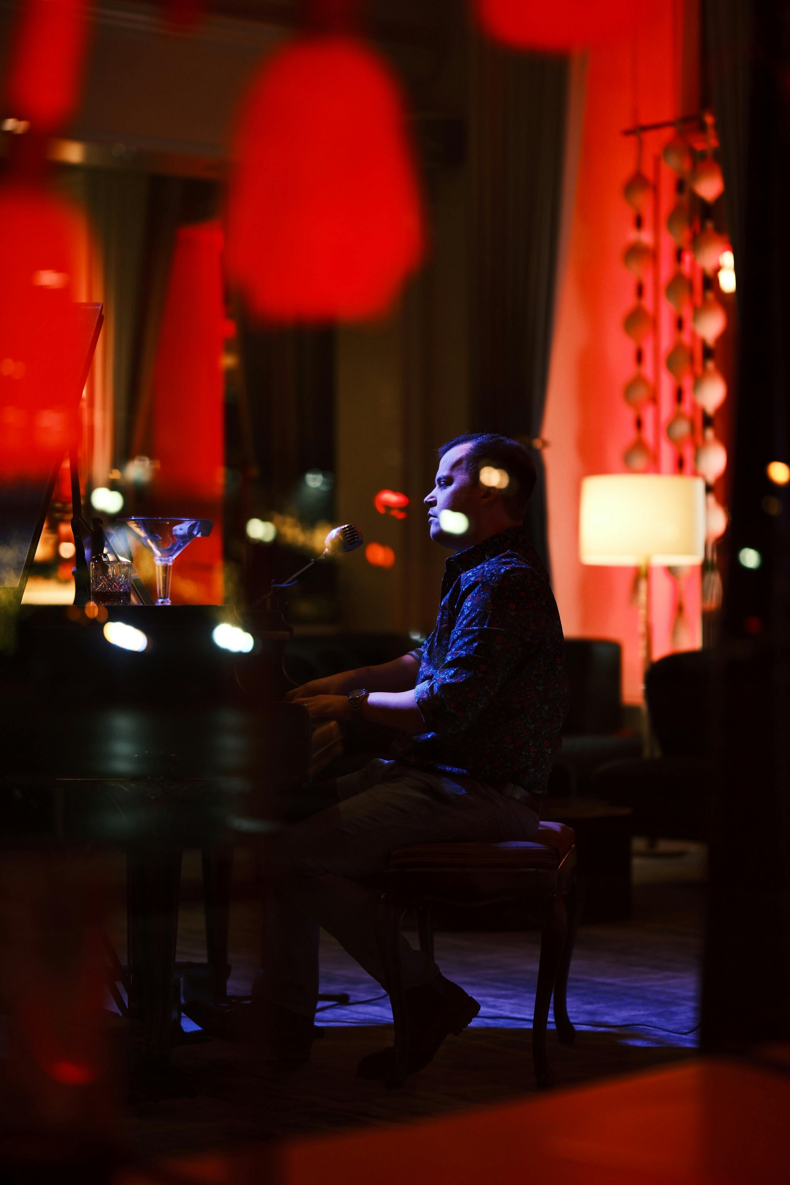 Jazz in a Basement Bar