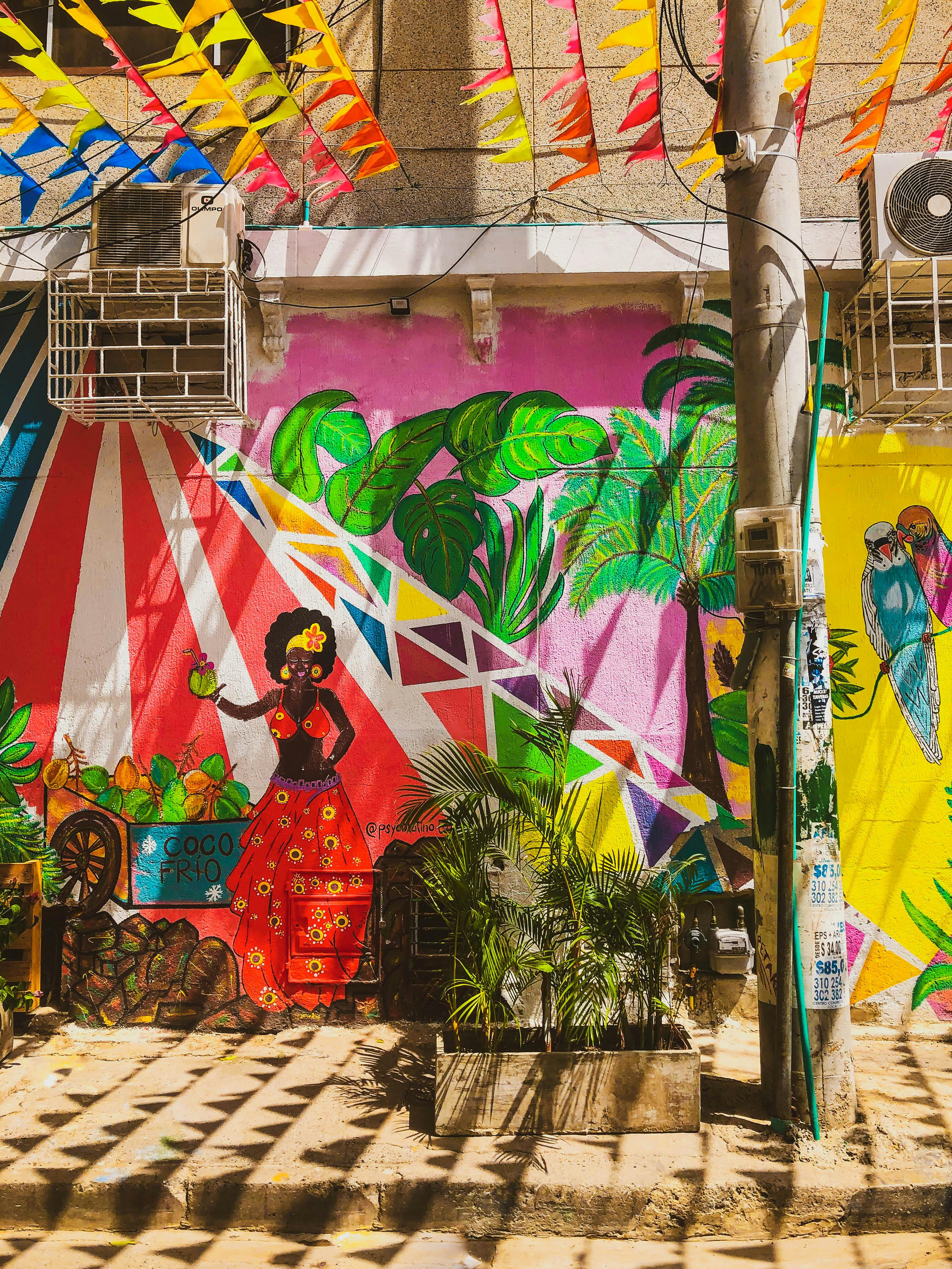 Caribbean colors in Limón