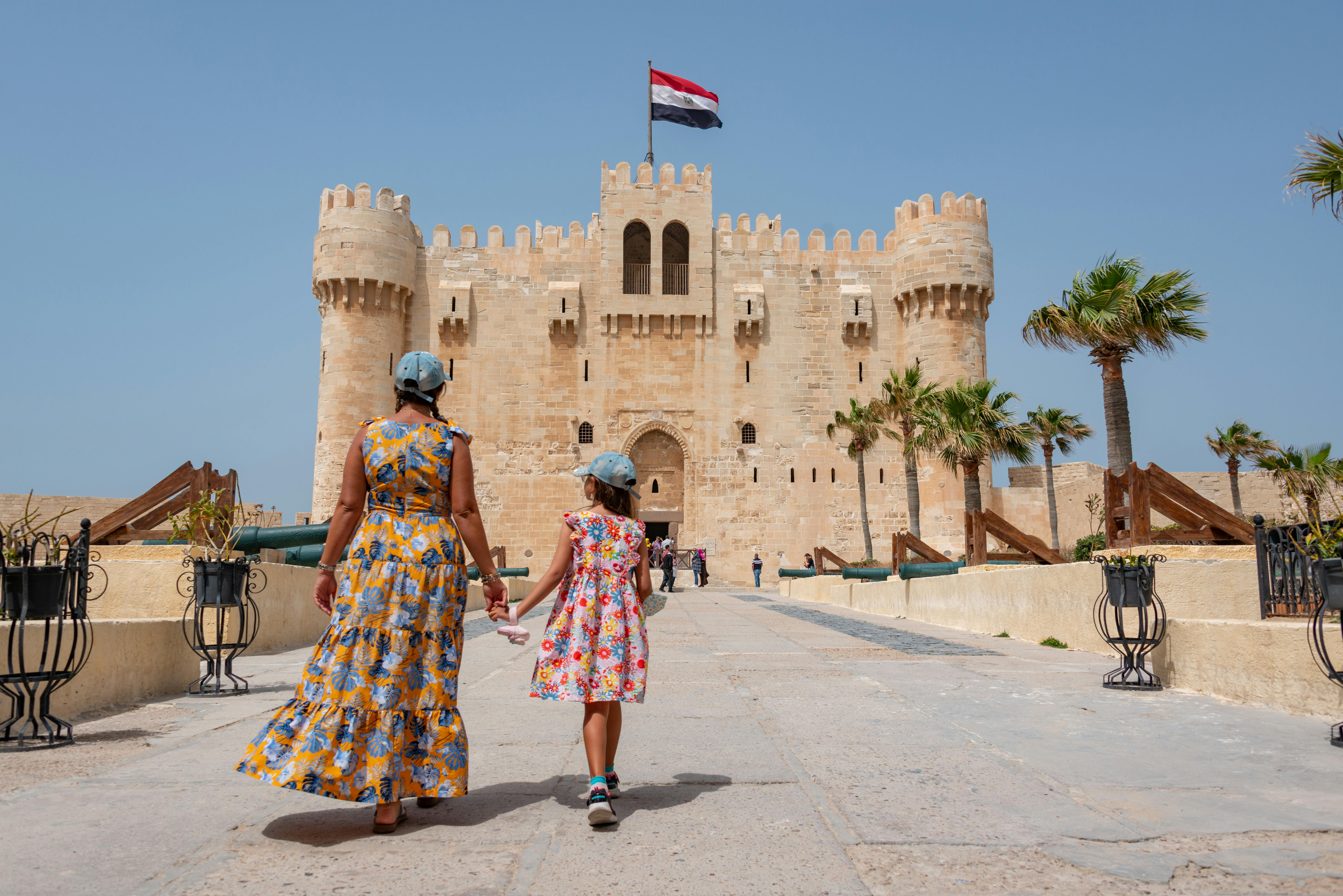 Sea breeze at Qaitbay Citadel