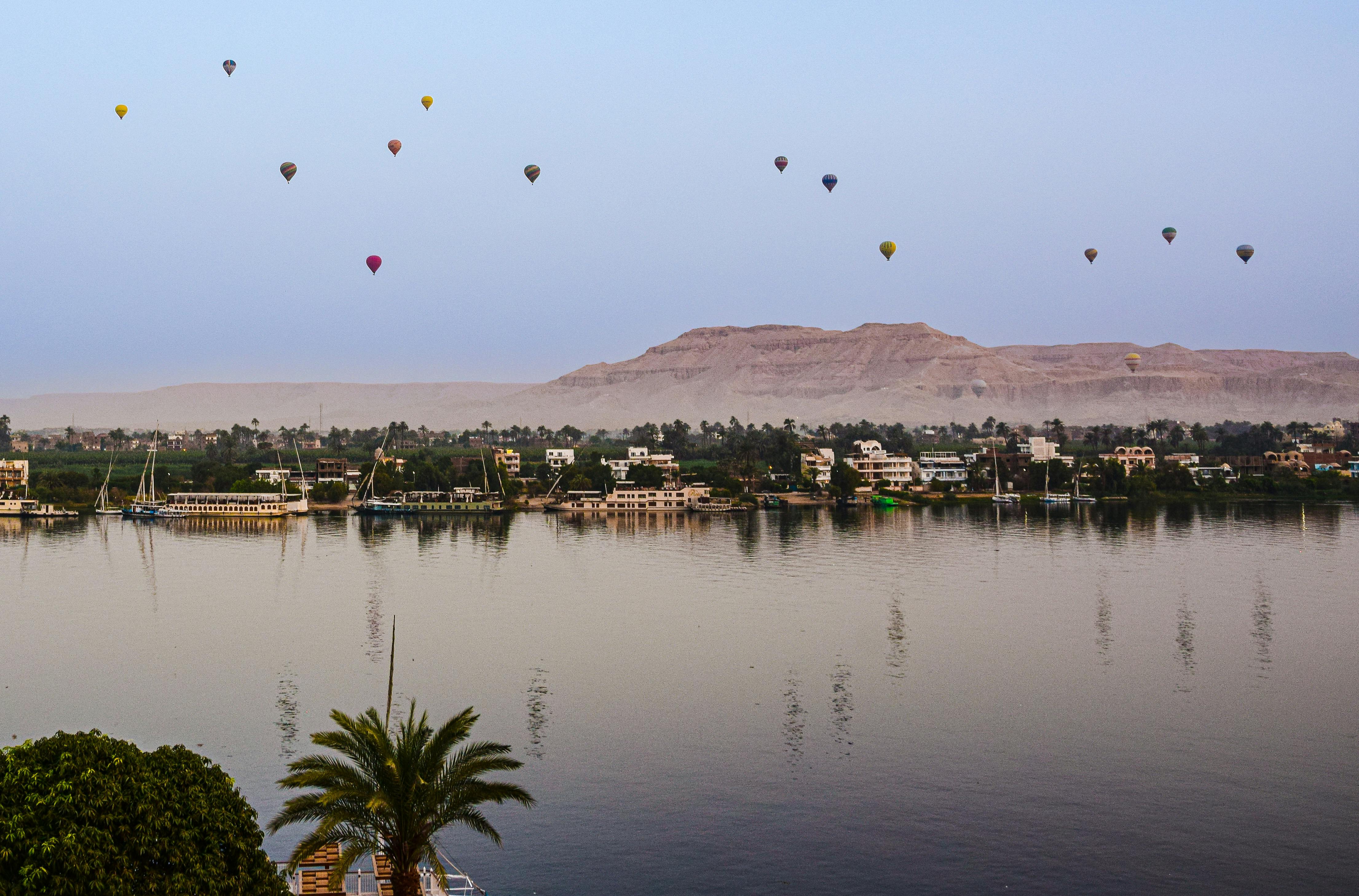 Quiet moment by the Nile in Luxor