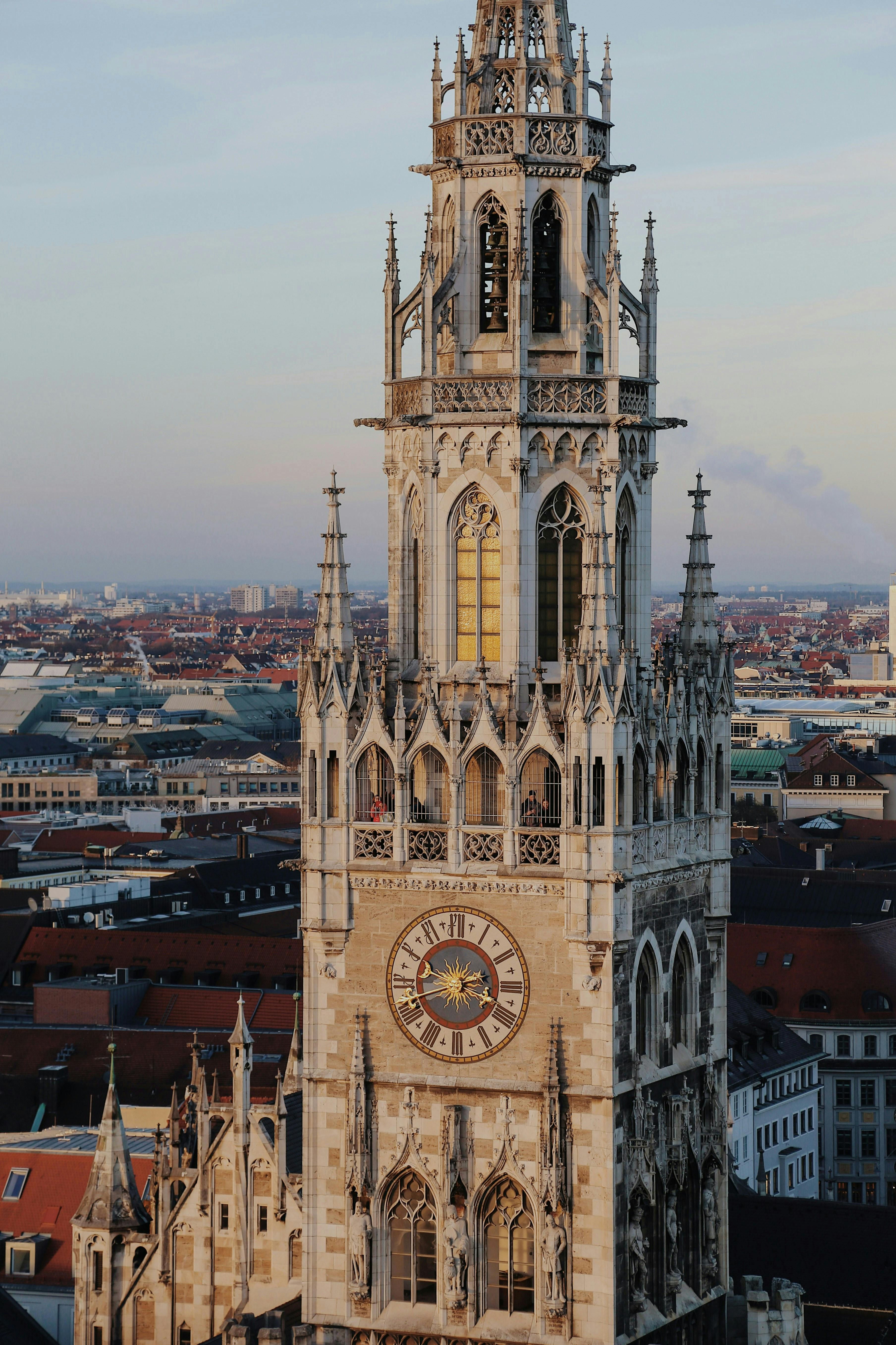 Marienplatz at the Glockenspiel
