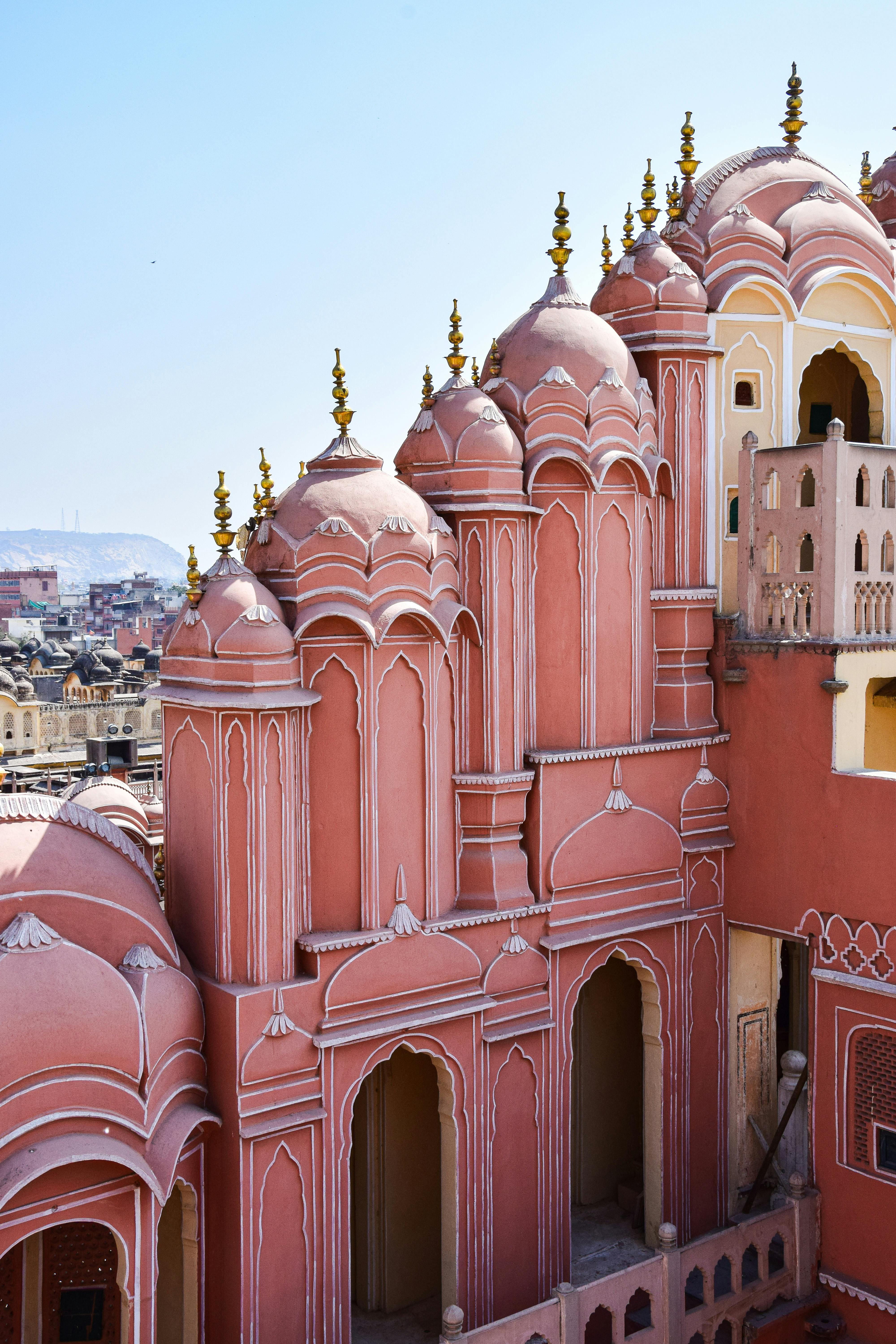 Pink city mornings