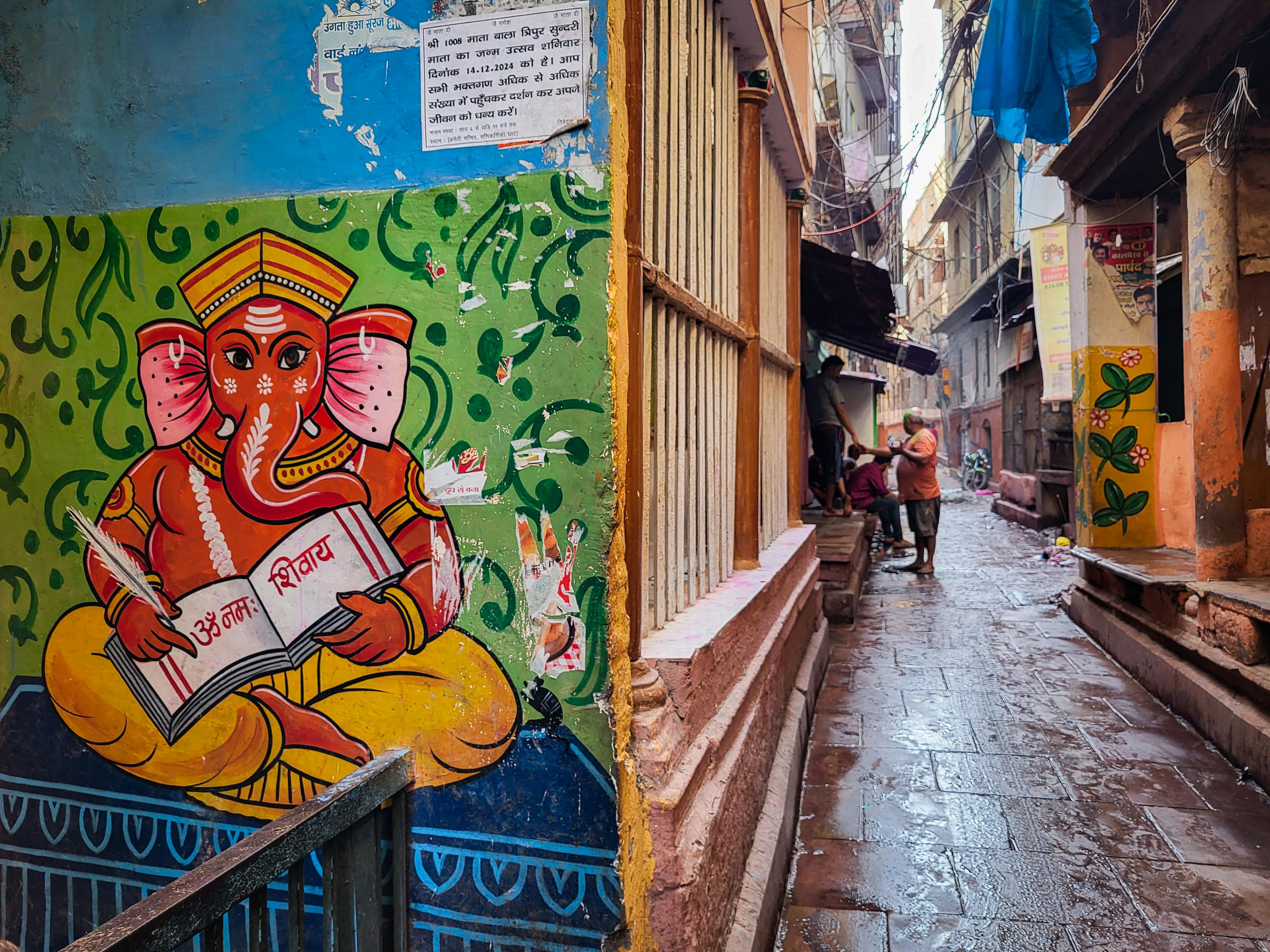 Alleyways and incense