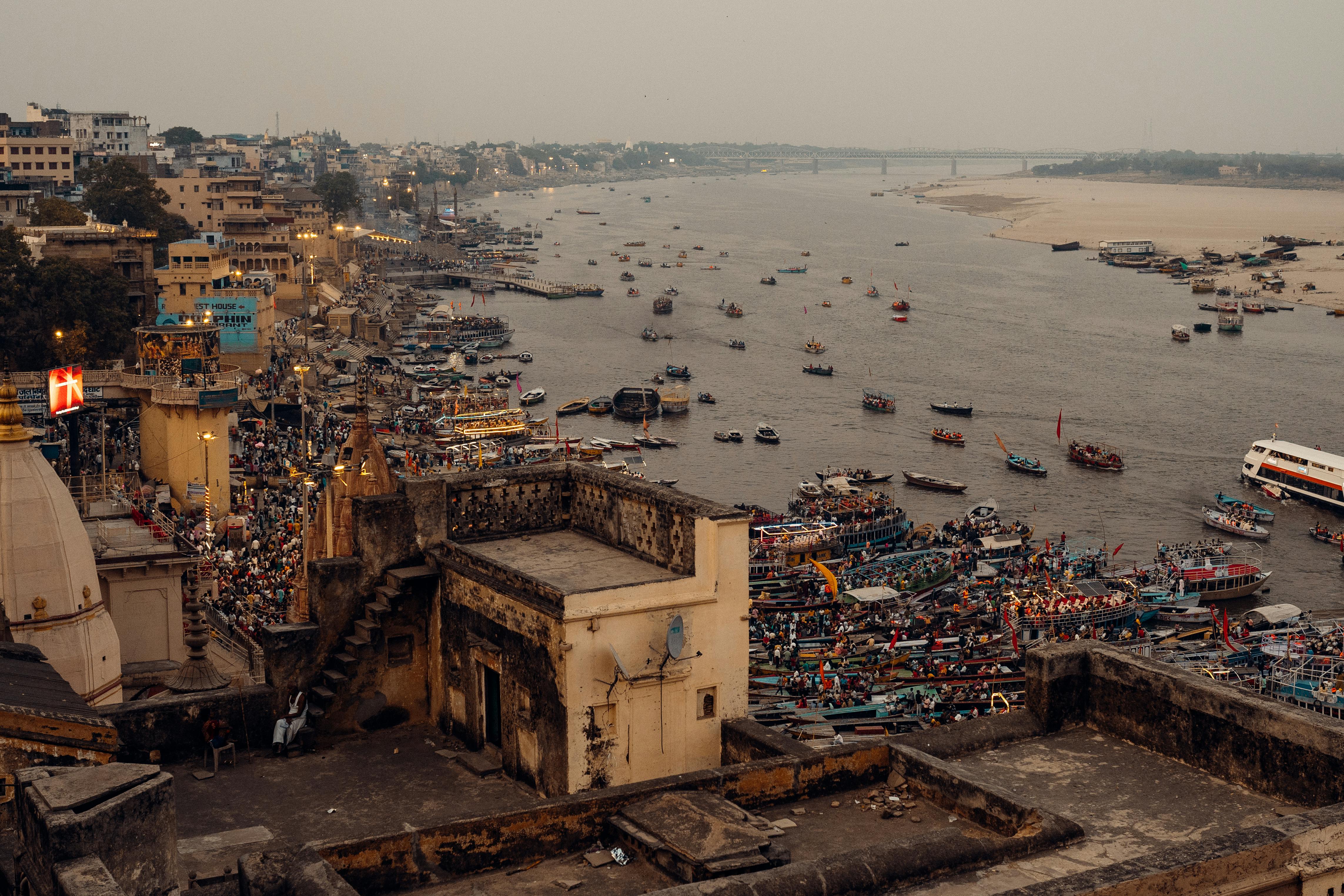 Morning on the ghats