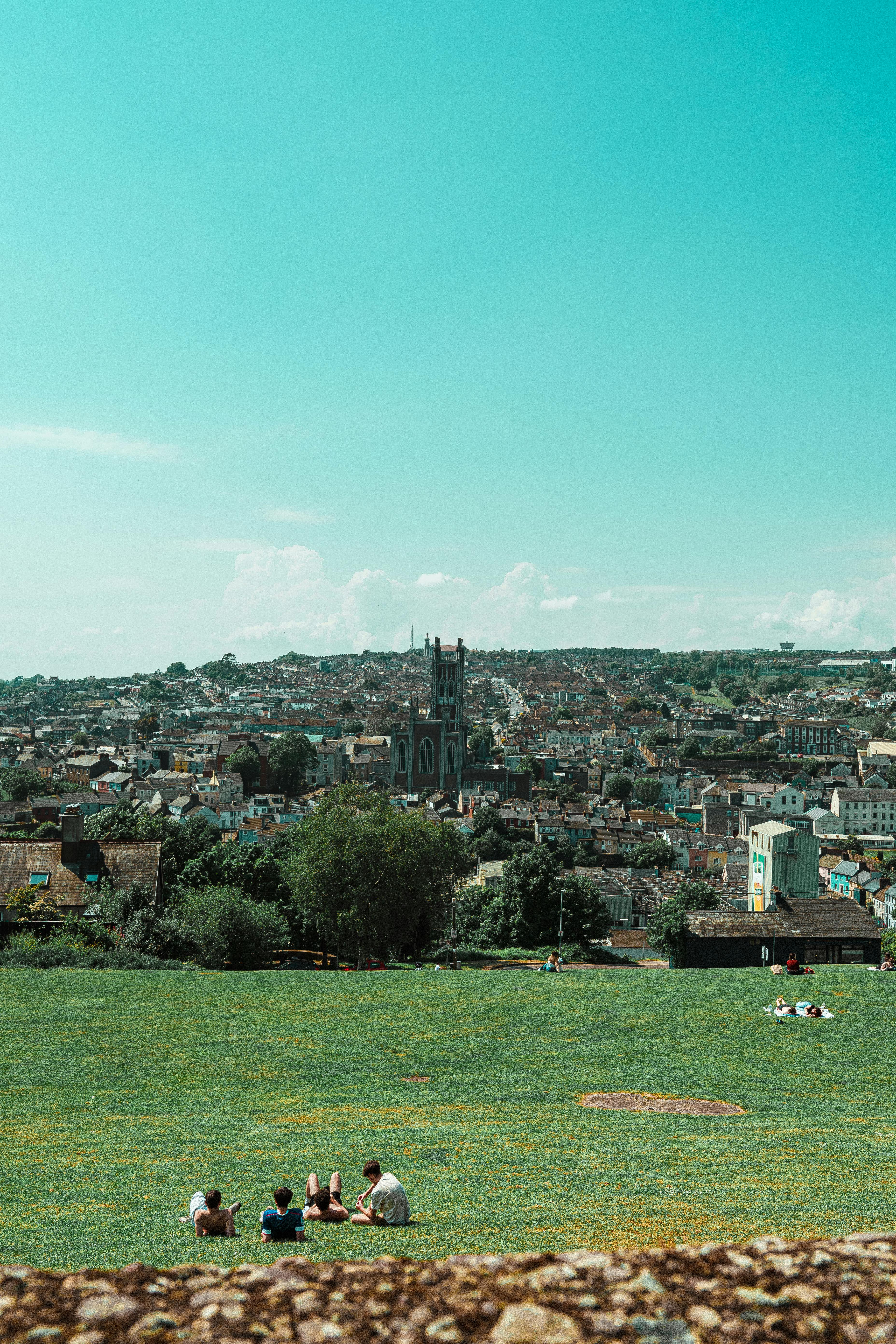 First look over Cork from a hill