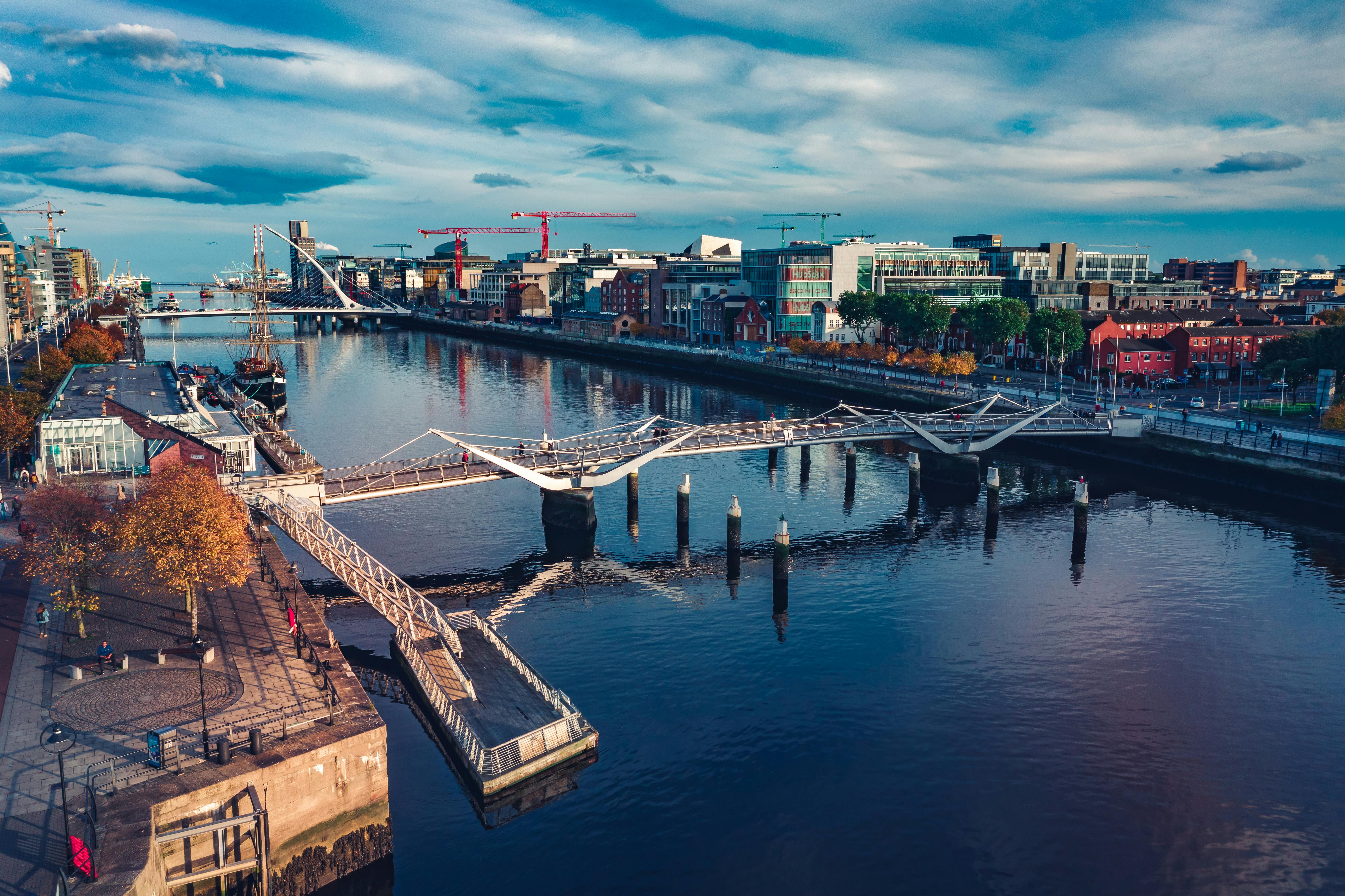 Stroll along the River Liffey