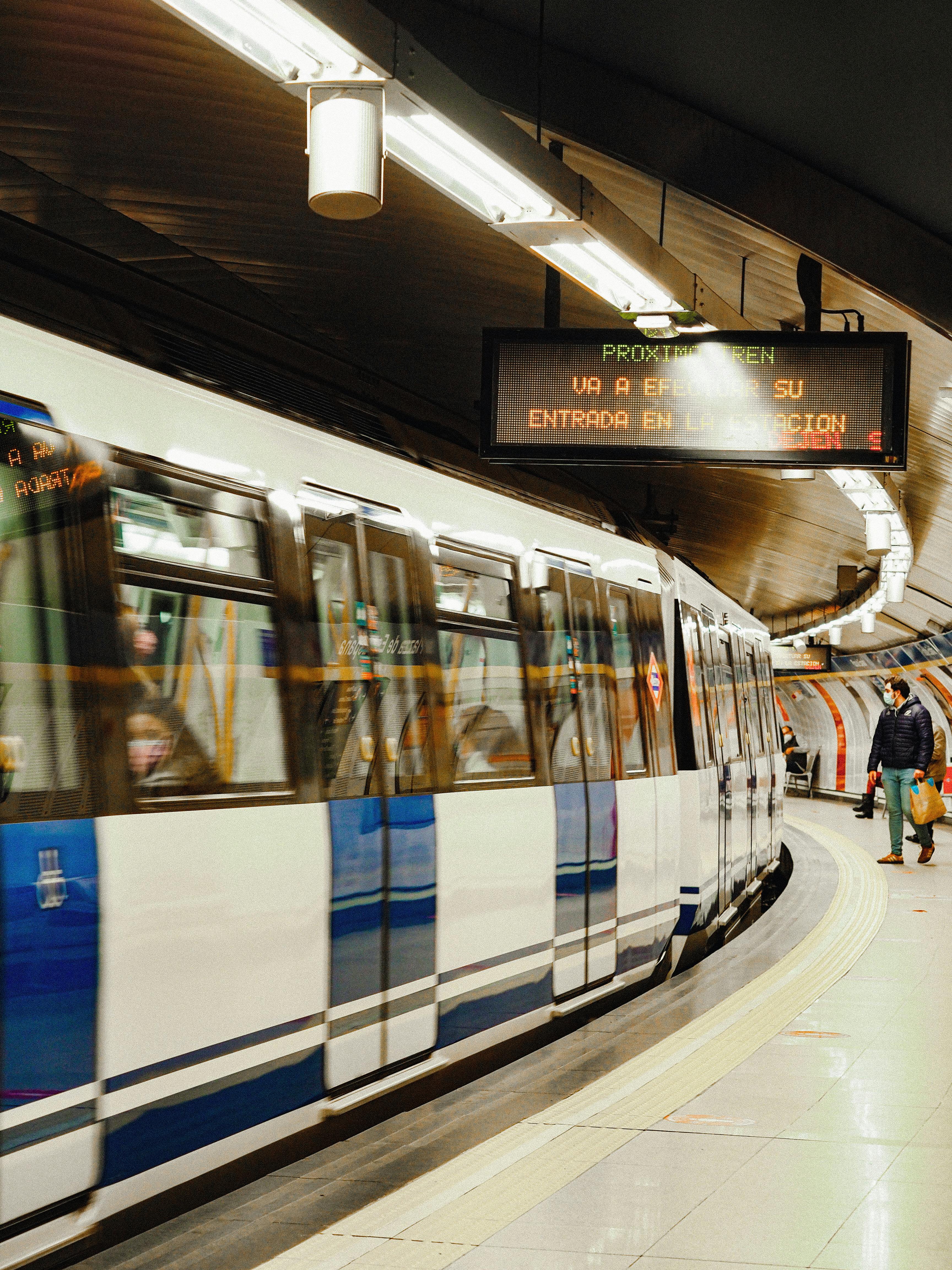 Stories on the metro