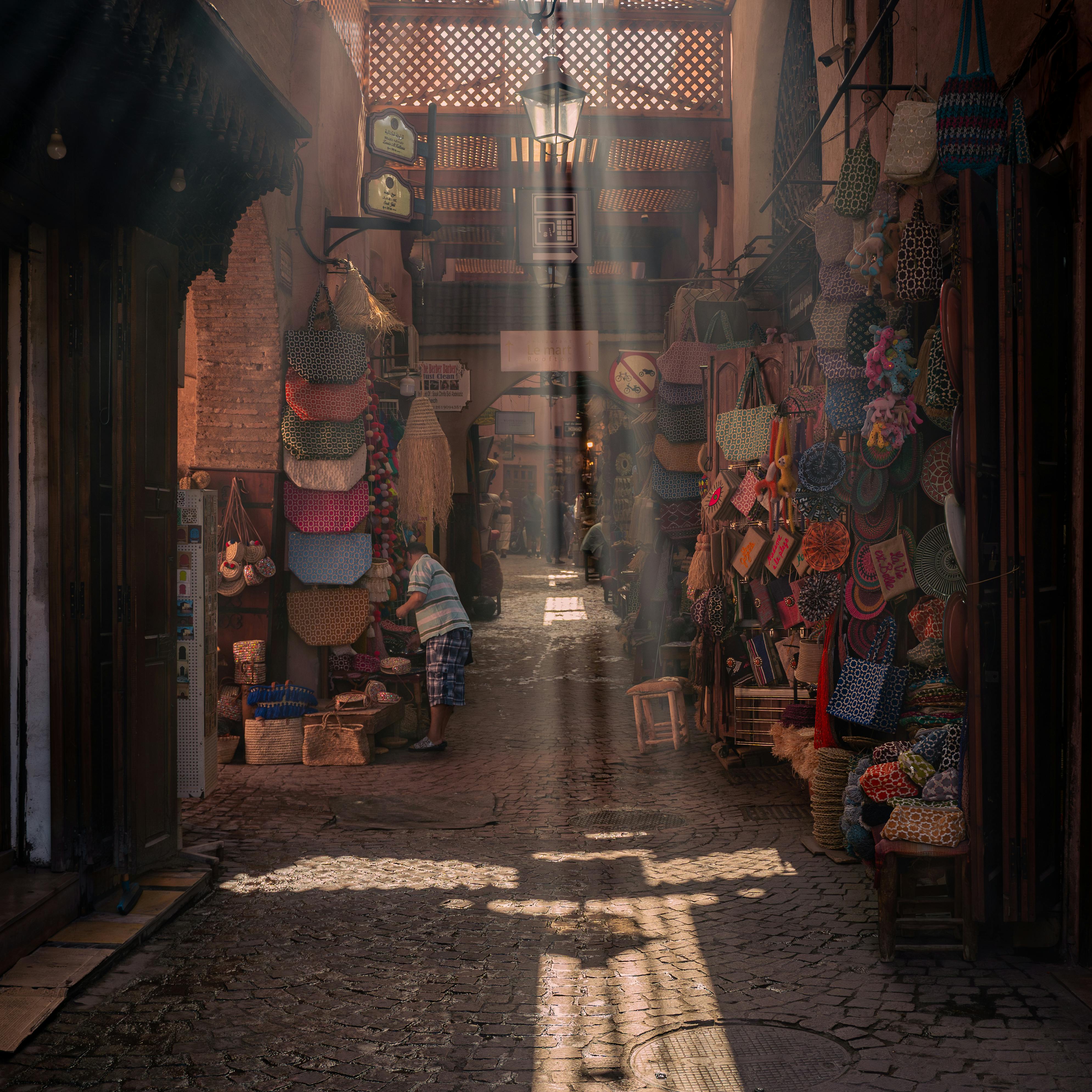 Getting lost in the Marrakech medina