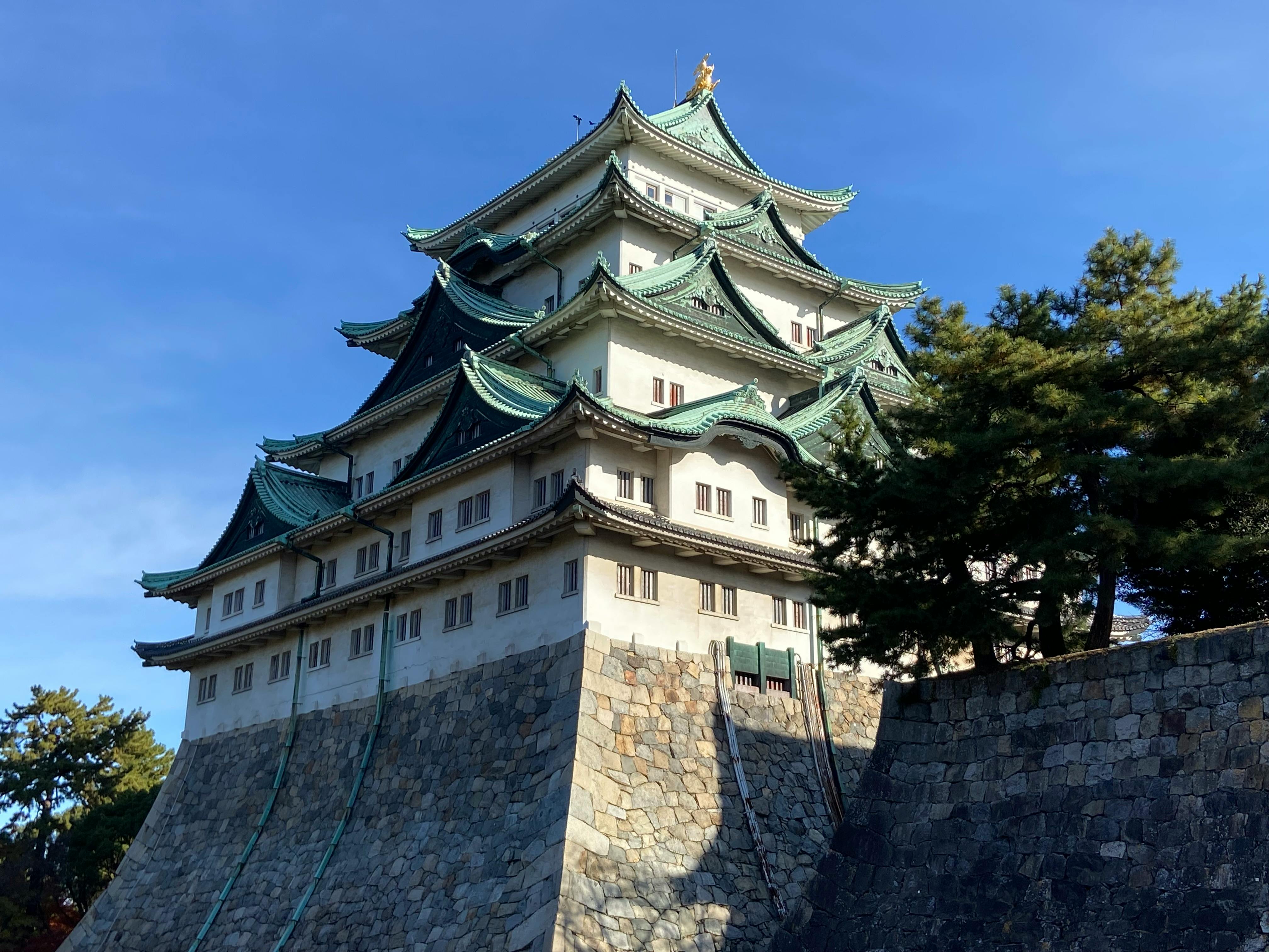 Rainy Afternoon at Nagoya Castle