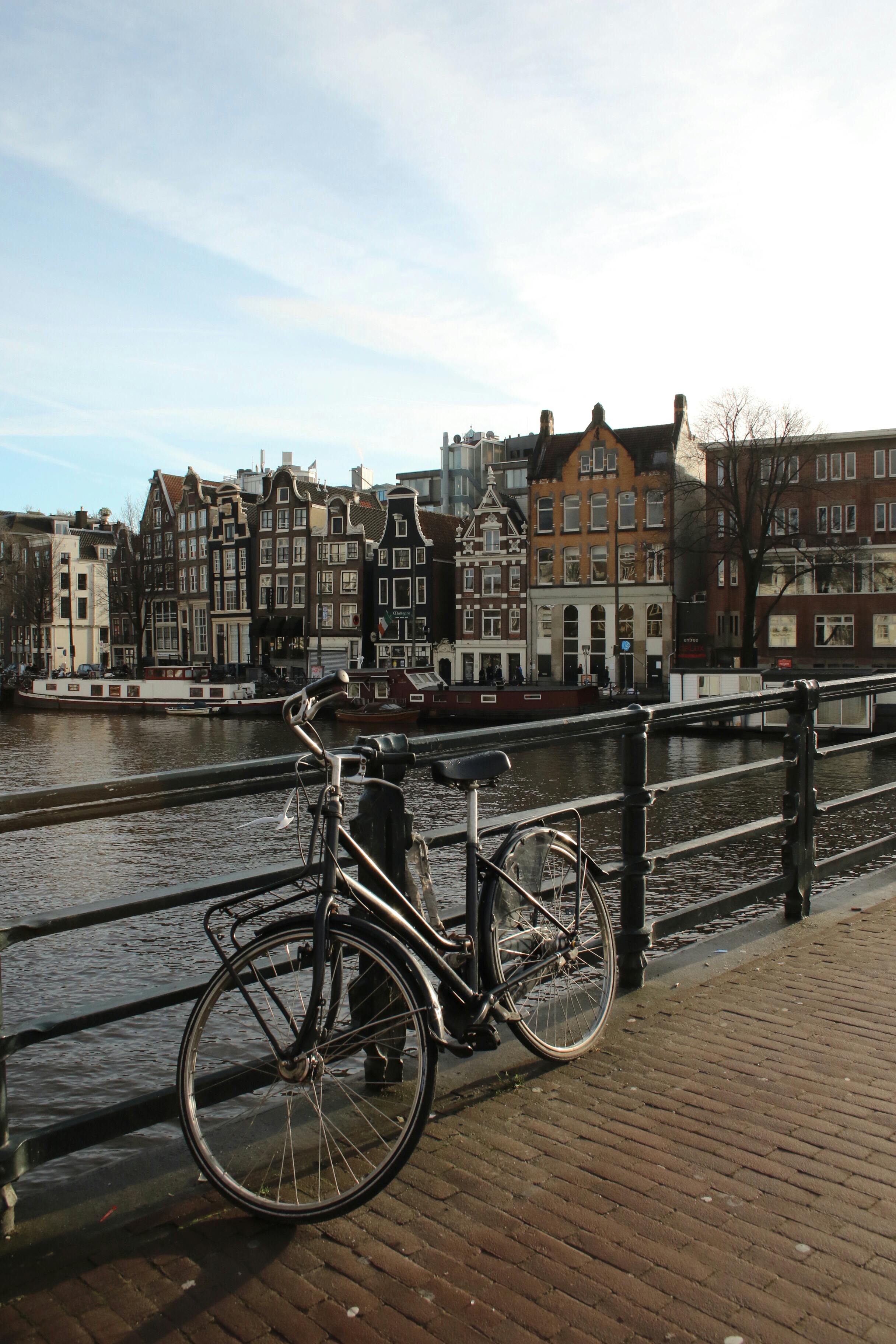 First bike ride along the canals
