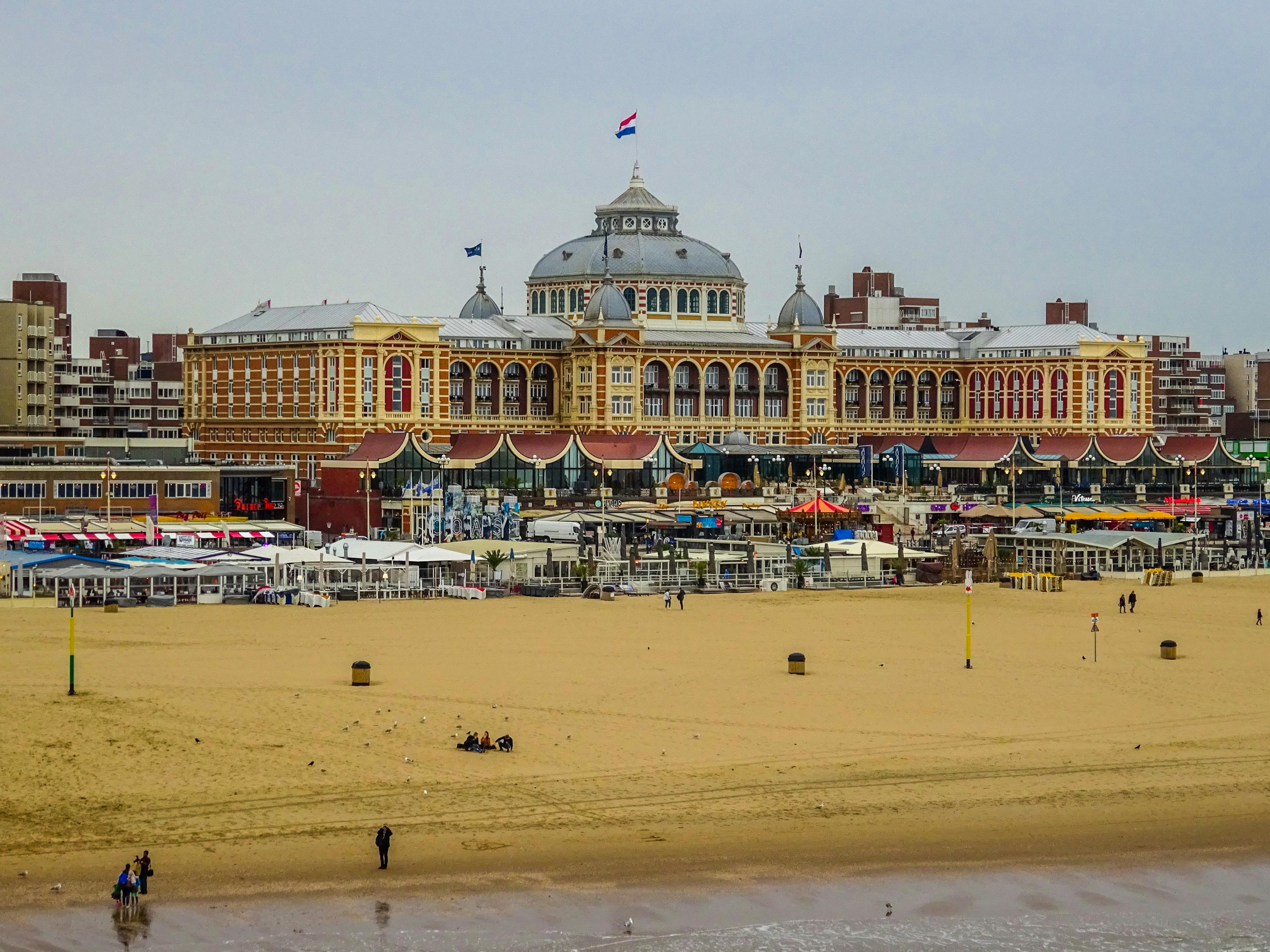 Windy afternoon at Scheveningen beach