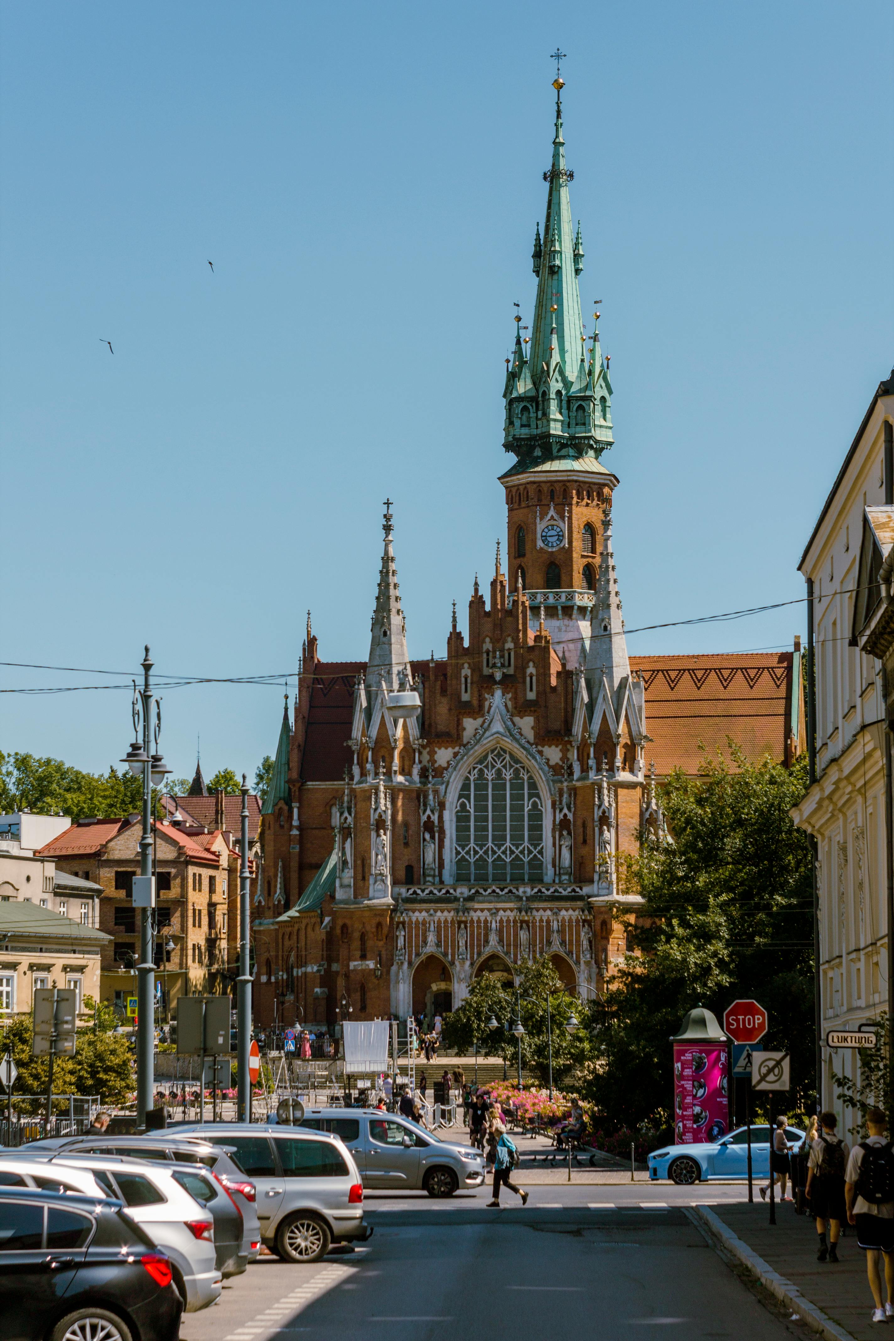 Kazimierz evening lights