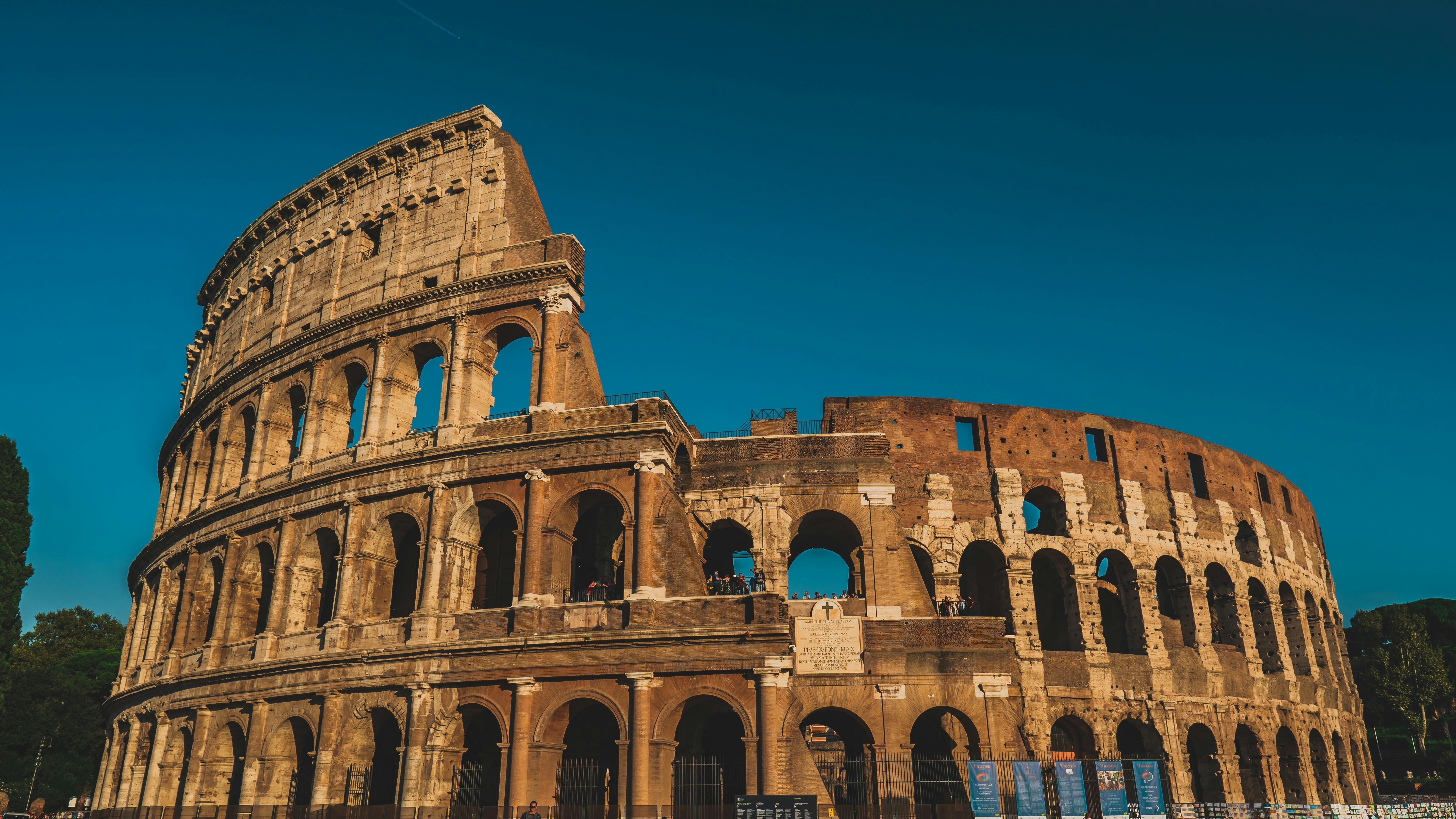 Sunrise Over the Colosseum