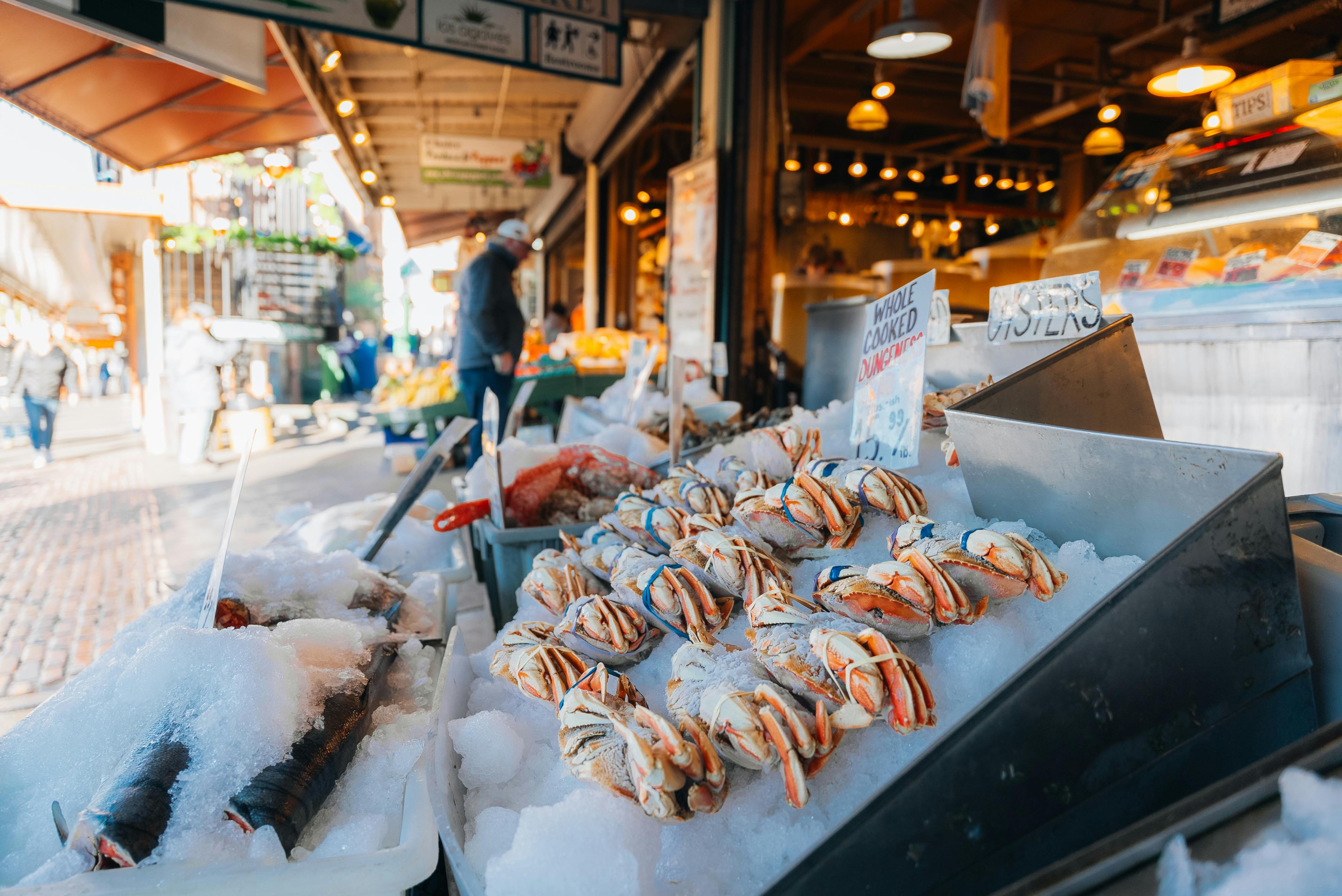Seafood Symphony at the Market