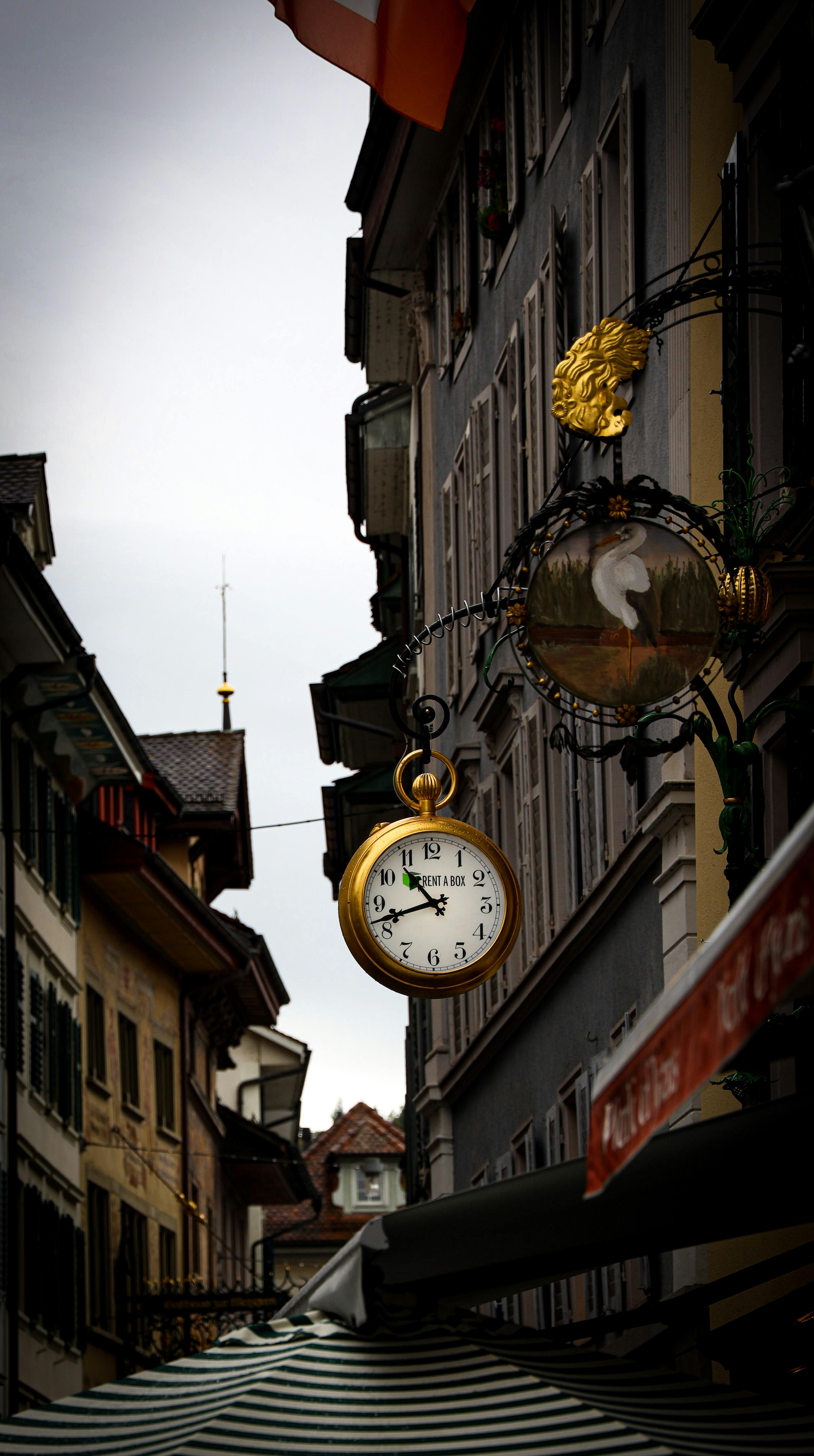 Clocks, chocolate, and quiet streets