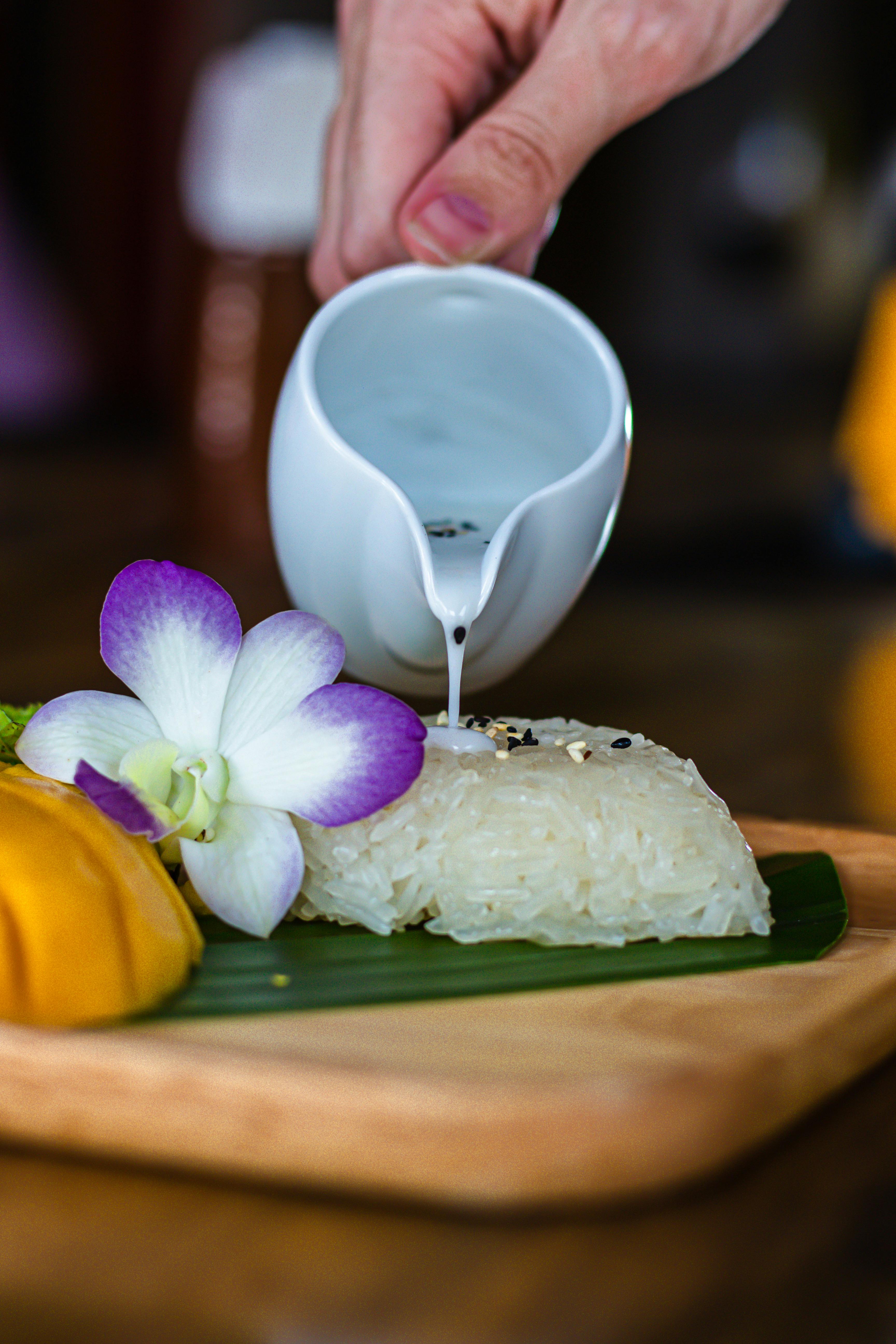 Sticky rice at the night bazaar