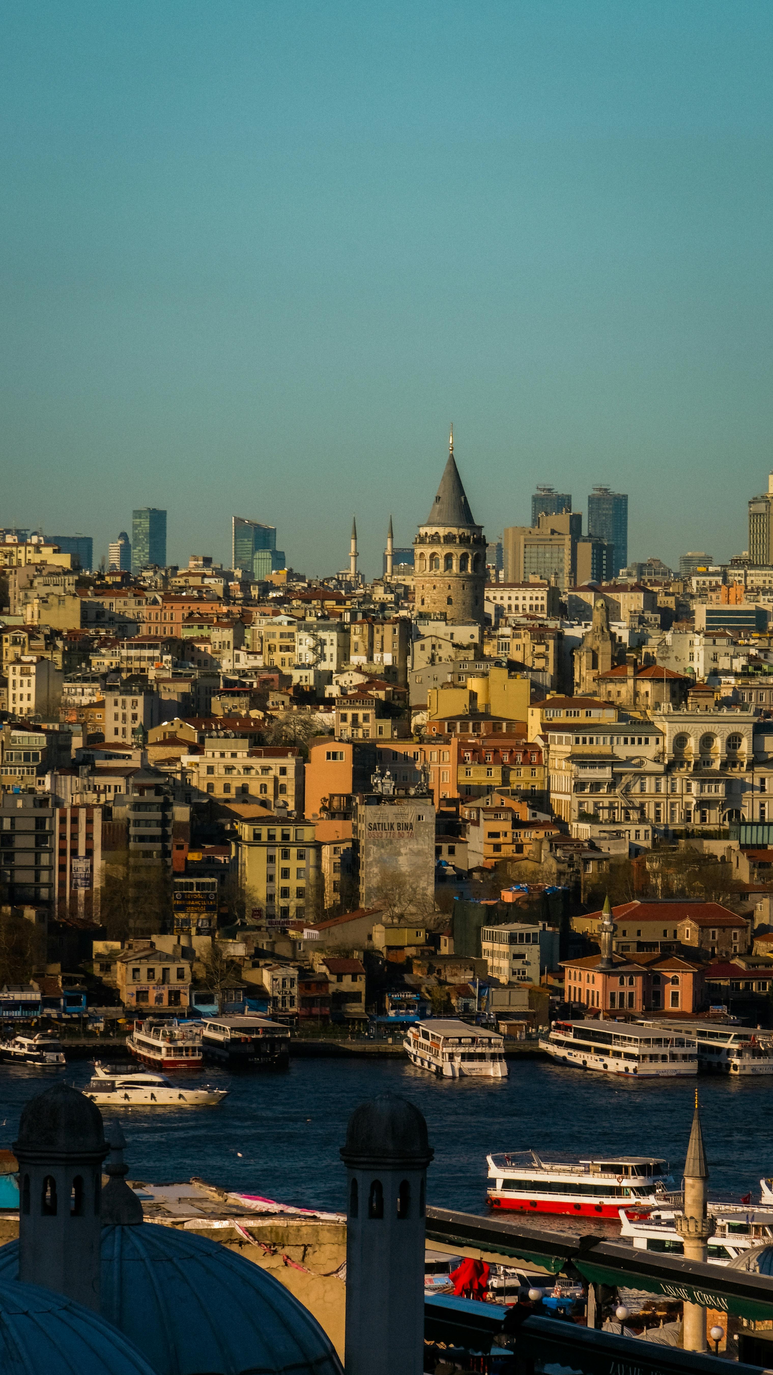 Sunset from Galata Bridge