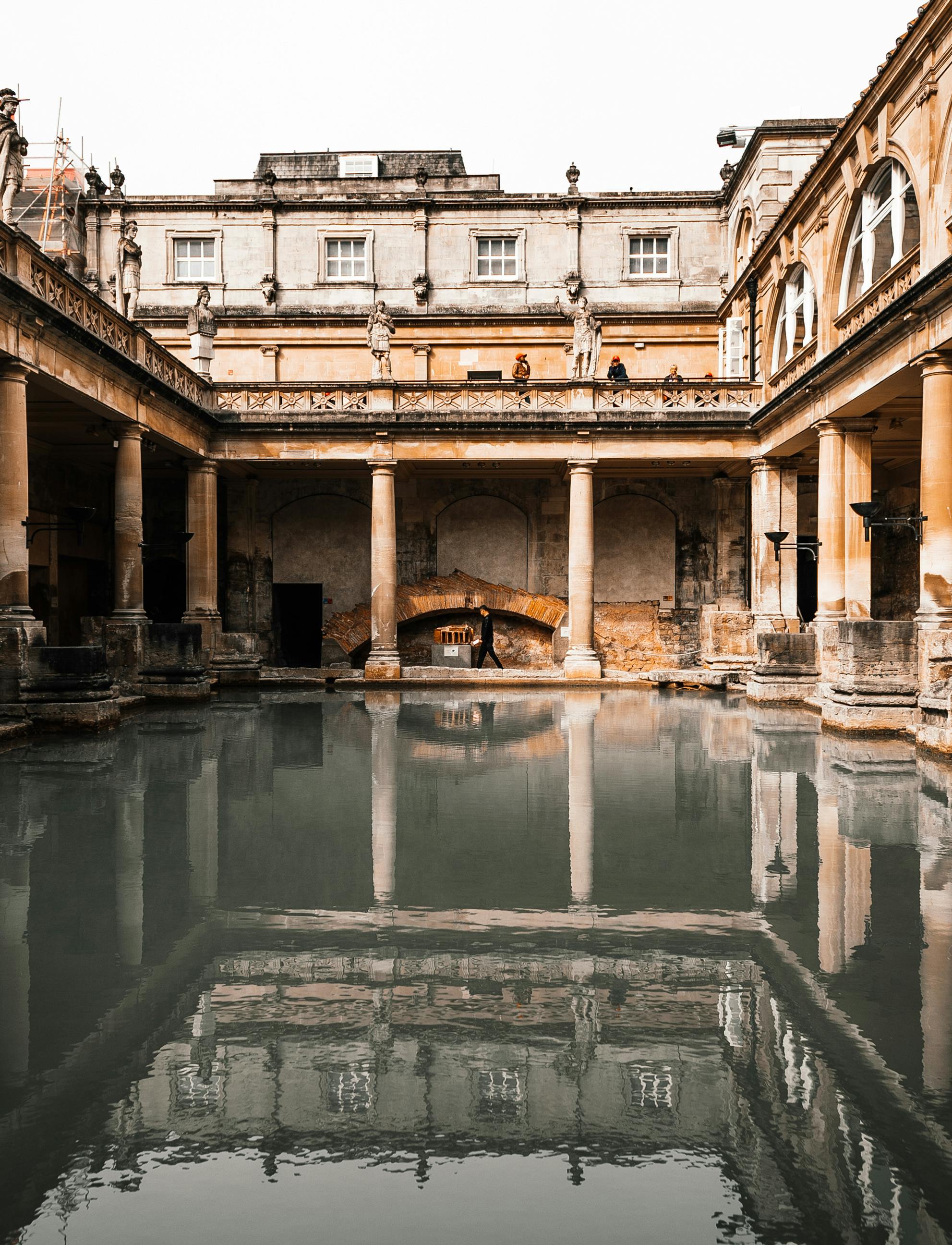 Steaming Waters of the Roman Baths